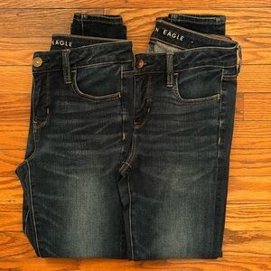 (2) Pair of American Eagle The Dream Jean Jegging size 4